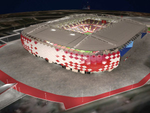 Spartak Arena Moscow 3Dモデル