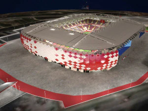 Spartak Arena Moscow 3D Model