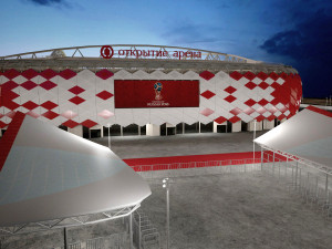 Spartak Arena Moscow 3Dモデル