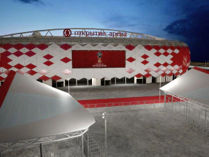 Spartak Arena Moscow 3D Model