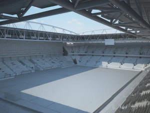 Spartak Arena Moscow 3D Model