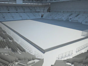 Spartak Arena Moscow 3D Model