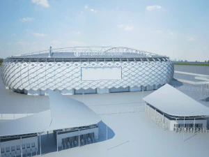 Spartak Arena Moscow 3D Model