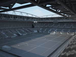 Spartak Arena Moscow 3Dモデル
