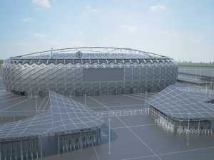 Spartak Arena Moscow 3Dモデル
