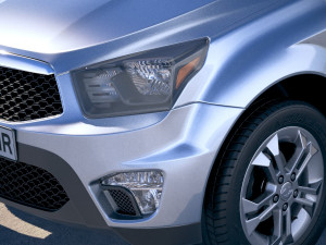 Ssangyong Action Sports 2013-2018 Modelo 3D