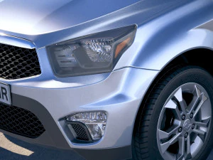 Ssangyong Action Sports 2013-2018 3D Model