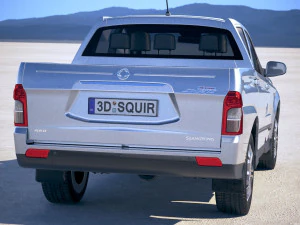 Ssangyong Action Sports 2013-2018 3D Model