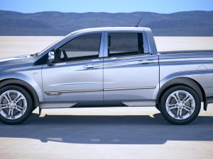 Ssangyong Action Sports 2013-2018 Modelo 3D