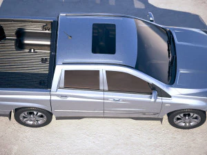Ssangyong Action Sports 2013-2018 3D Model