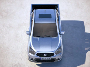 Ssangyong Action Sports 2013-2018 3D Model