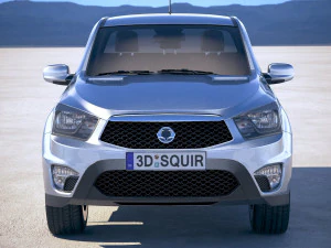 Ssangyong Action Sports 2013-2018 3D Model
