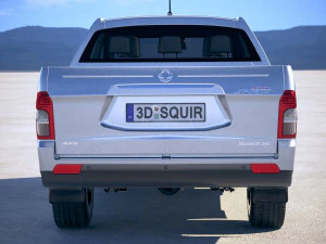 Ssangyong Action Sports 2013-2018 3D Model