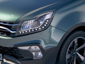 Ssangyong Korando 2017 3D Model