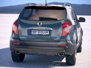 Ssangyong Korando 2017 3D Model