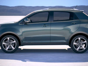Ssangyong Korando 2017 3D Model