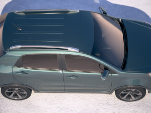 Ssangyong Korando 2017 3D Model
