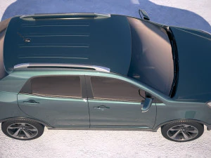 Ssangyong Korando 2017 3D Model