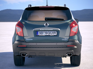 Ssangyong Korando 2017 3D Model