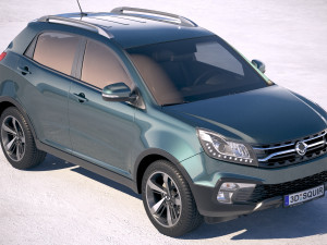 Ssangyong Korando 2017 3D Model