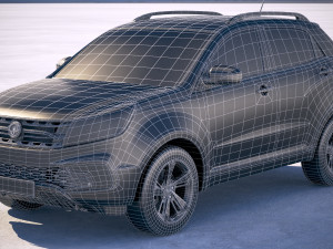 Ssangyong Korando 2017 3D Model
