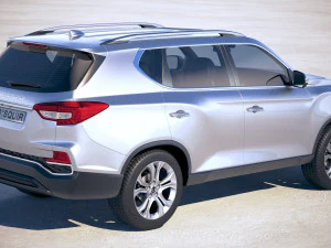 Ssangyong Rexton 2018 3D Model