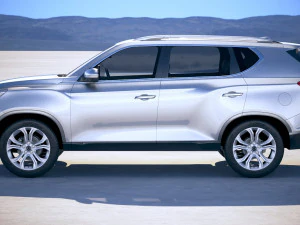 Ssangyong Rexton 2018 3D Model