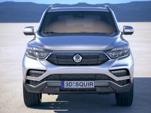 Ssangyong Rexton 2018 3D Model