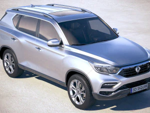 Ssangyong Rexton 2018 3D Model
