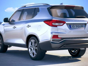Ssangyong Rexton 2018 3D Model