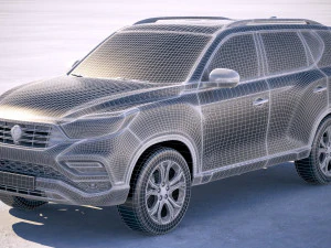 Ssangyong Rexton 2018 3D Model