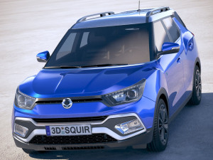 Ssangyong XLV 2018 3D मॉडल