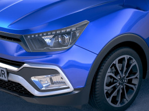 Ssangyong XLV 2018 3D मॉडल