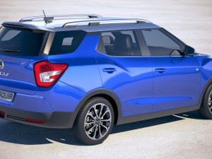 Ssangyong XLV 2018 3D मॉडल