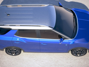Ssangyong XLV 2018 3D मॉडल