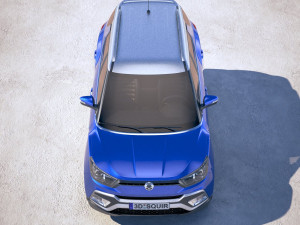 Ssangyong XLV 2018 3D मॉडल