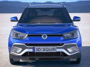 Ssangyong XLV 2018 3D मॉडल