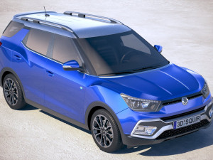 Ssangyong XLV 2018 3D मॉडल