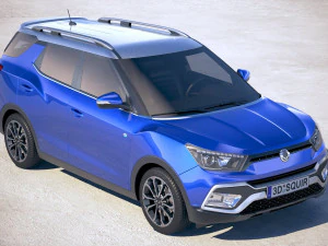 Ssangyong XLV 2018 3D Model