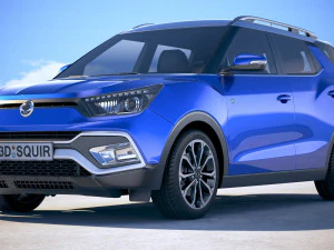 Ssangyong XLV 2018 3D Model