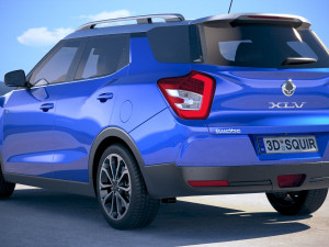 Ssangyong XLV 2018 3D मॉडल
