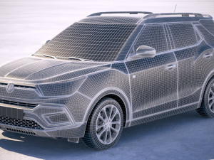 Ssangyong XLV 2018 3D मॉडल