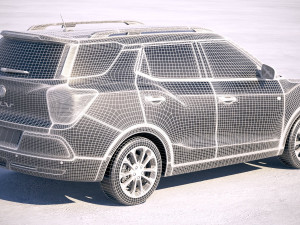 Ssangyong XLV 2018 3D मॉडल