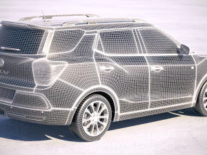 Ssangyong XLV 2018 3D Model