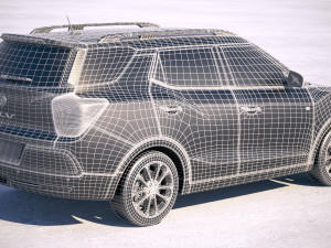 Ssangyong XLV 2018 3D मॉडल