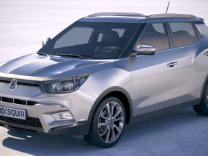 Ssangyong Tivoli 2018 3Dモデル