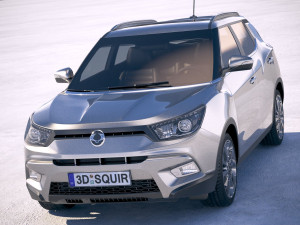 Ssangyong Tivoli 2018 3D Модель