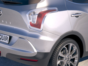 Ssangyong Tivoli 2018 3D Модель