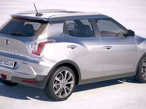 Ssangyong Tivoli 2018 3D Модель