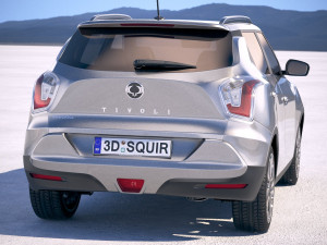 Ssangyong Tivoli 2018 3D Модель
